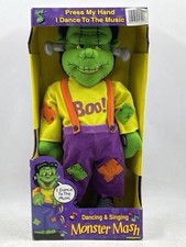 VINTAGE 1999 NEW NIB ANIMATED DANCING & SINGING FRANKENSTEIN MONSTER MASH SONG