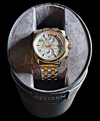 Citizen Eco-Drive Men s Two-Tone Stainless Steel Radio Controlled 42mm Watch