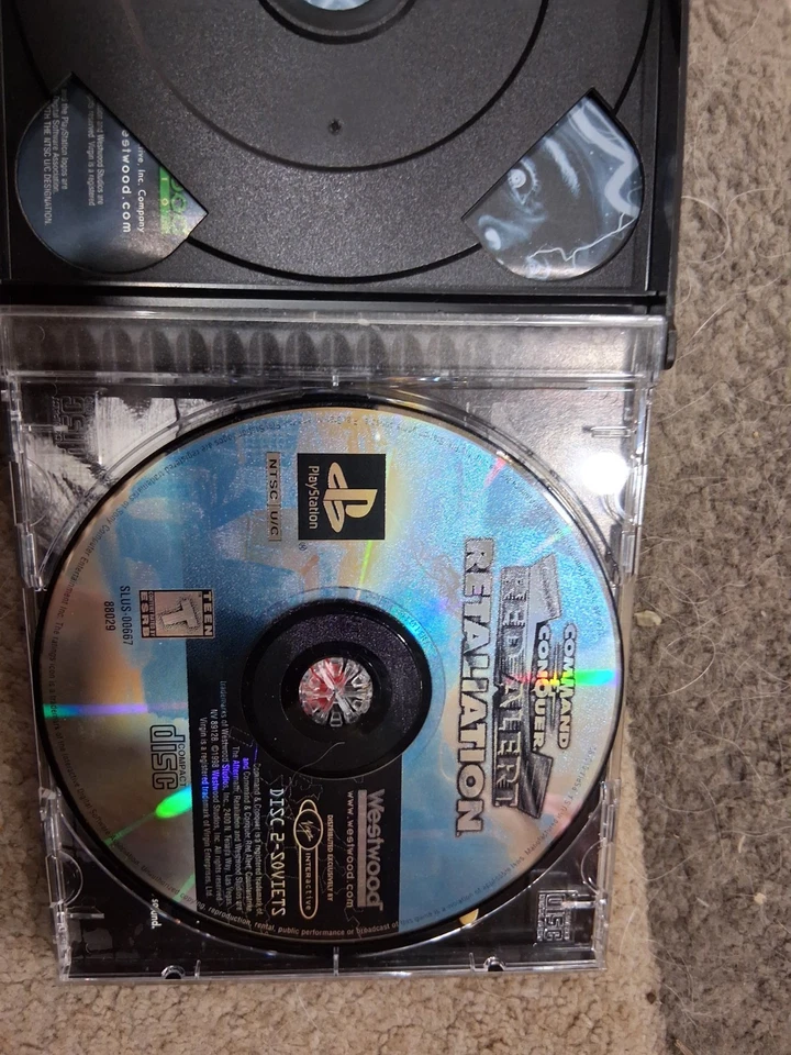 Command & Conquer: Red Alert Retaliation PlayStation 1 PS1. Tested And Working - Image 2 of 3