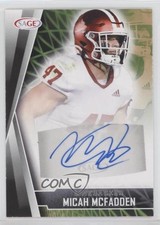 2022 SAGE Low Series Auto Black Micah McFadden #A-MM2 Auto 2b2