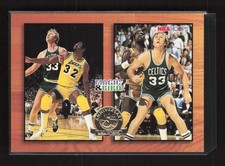 1993-94 Hoops #MB1 Magic Johnson / Larry Bird