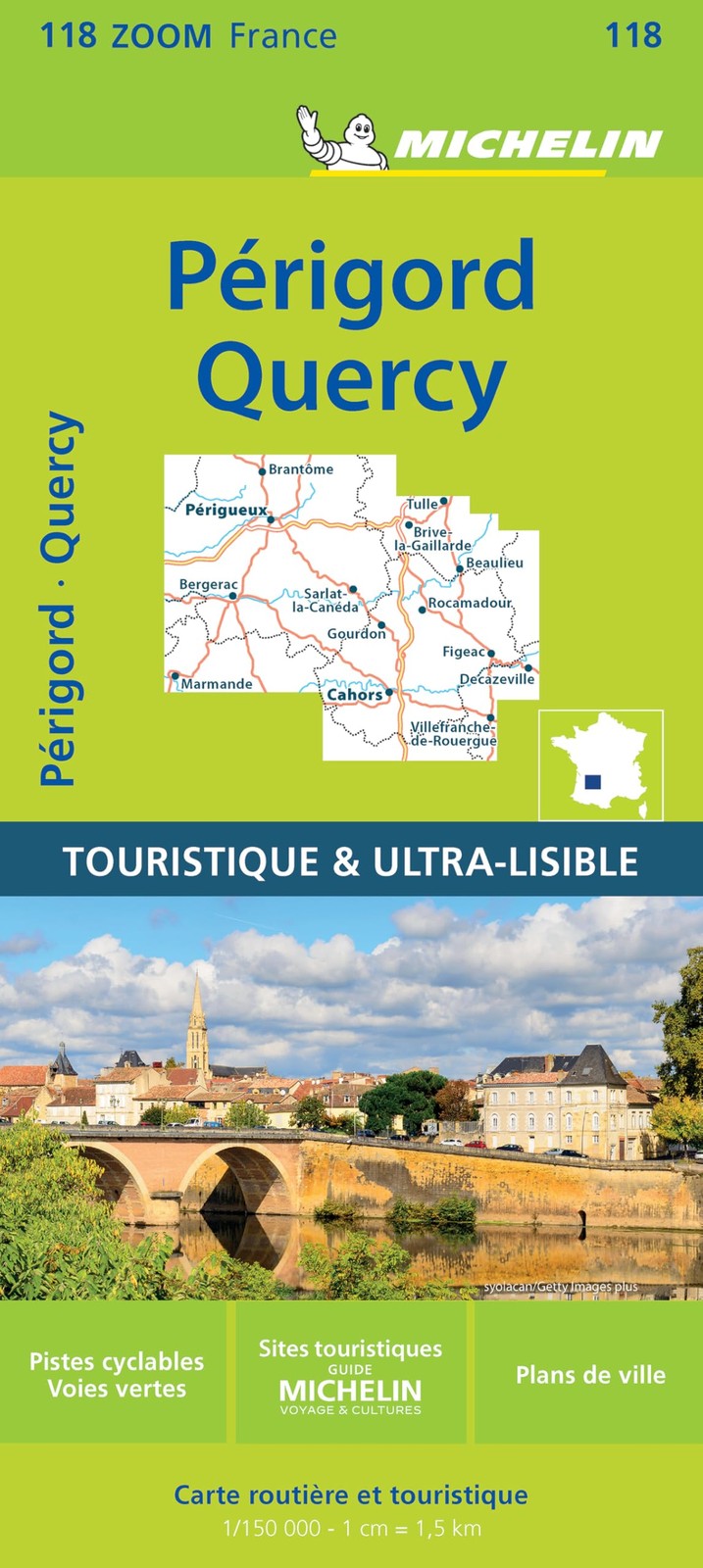 Michelin Yellow Quercy Perigord - Zoom Map 118: Map (Michelin Zoom Maps) - Image 5