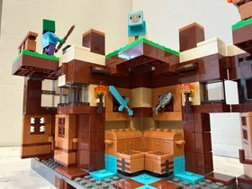 Retired in 2018: LEGO Minecraft: The Waterfall Base (21134)
