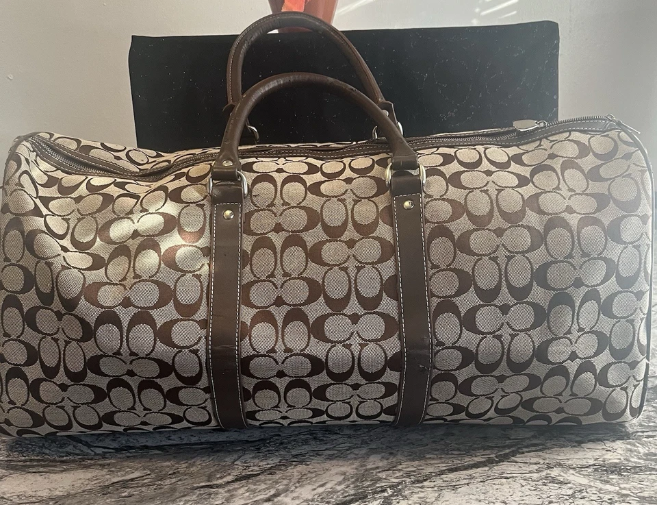 Coach Traveling Duffel Bag - Image 3 of 4