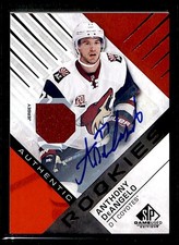 2016-17 Upper Deck The Cup Rookie Plates - SP Game Used Anthony DeAngelo Arizona