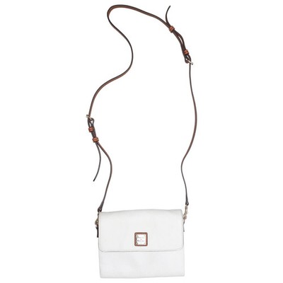 Dooney & Bourke, Umhängetasche, Damen, Weiß, Einfarbig, 21, 2, 16 cm #b1u