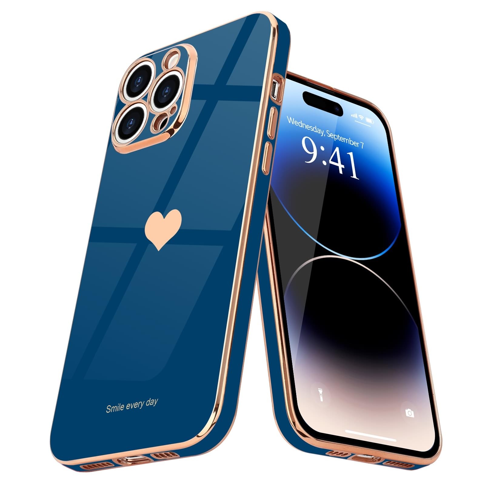 Coque iPhone 14 Pro Max silicone anti-jaunissement protégeant l'appareil photo