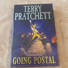 Going Postal - Terry Pratchett book, diskworld Collector?s Edition 1st edition