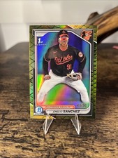 2024 Bowman Chrome Prospects Emilio Sanchez Gold Reptilian /50 #BCP-241