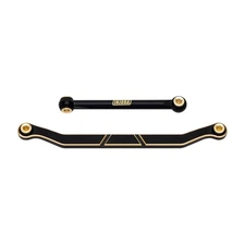 INJORA 11g Black Coating Brass Steering Link for 1/18 RC Crawler Redcat Ascen...