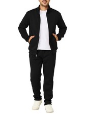 Men's Tracksuits Casual Sweatsuit 2 Piece Full Zip Sweatshirt and Sweatpants ...