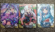 Anime Hololive V-Tuber Goddess Story Three Card Rare Pack