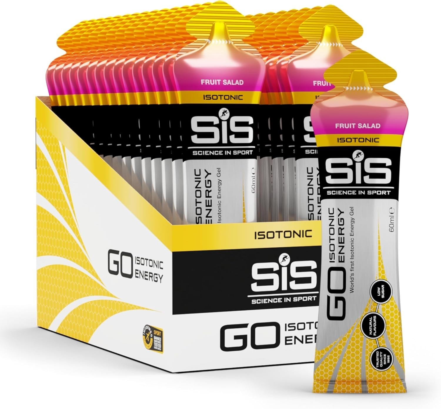 Sis Go Isotonic Gel (30 Pack) - Fruit Salad - 30 Pack - Image 9