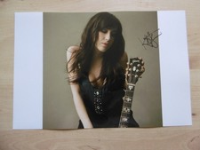 Kate Voegele singer autograph signed 20x30 cm picture