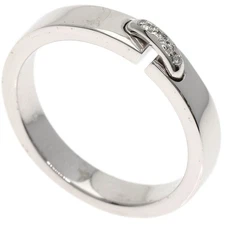 Chaumet  Lien Evidance Wedding Ring Diamond #58 Ring K18 White Gold  Ladies ...