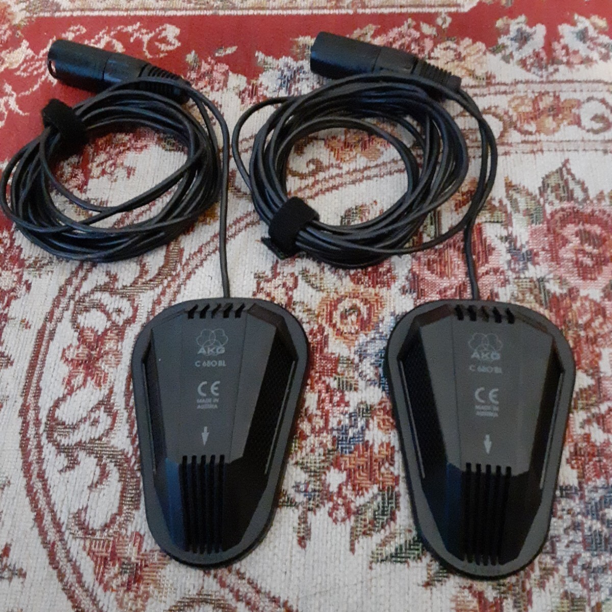 AKG C680 BL Grenzflächenmikrofon Stereo Paar gebraucht, Phantomspeisung,…