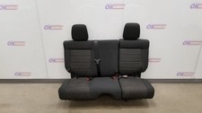 12 Jeep Wrangler Jku Rear Seat Assembly Black Cloth 4 Door