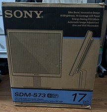 Sony SDM-S73 LCD Color Computer Display 17inch LCD Monitor Working - For Parts
