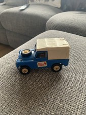 Britains Vintage Pine Lodge Stables Land Rover SWB Blue 1:32 Diecast 1975