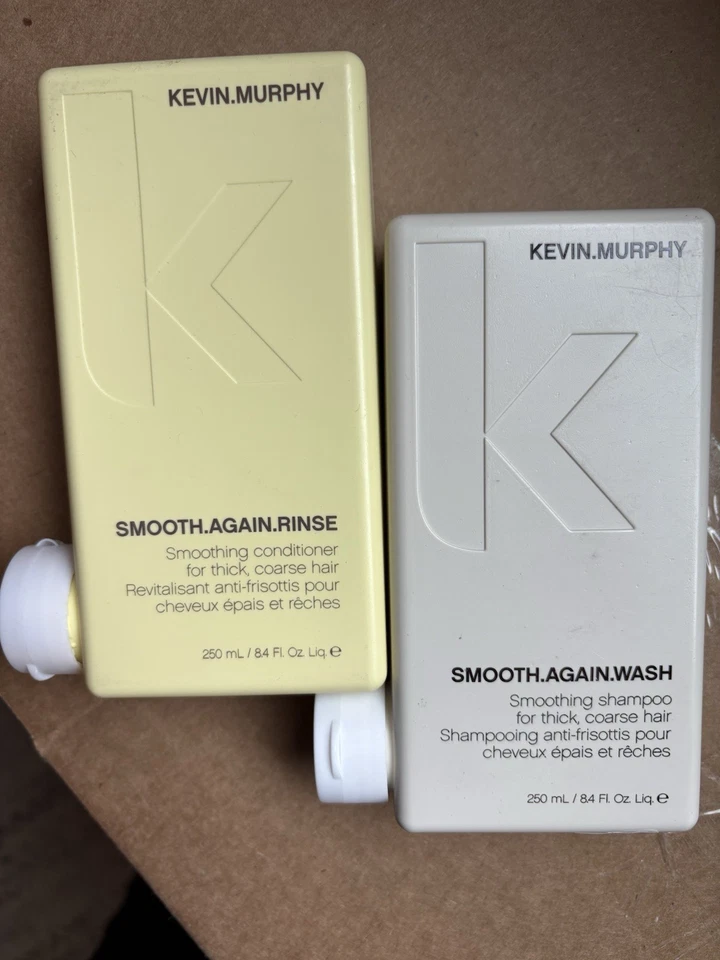 Kevin Murphy Smooth Again Lavar y Enjuagar 8.4oz Auténtico Kit Foto 2 de 4