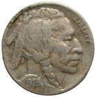 1928 S Indian Head Buffalo Nickel