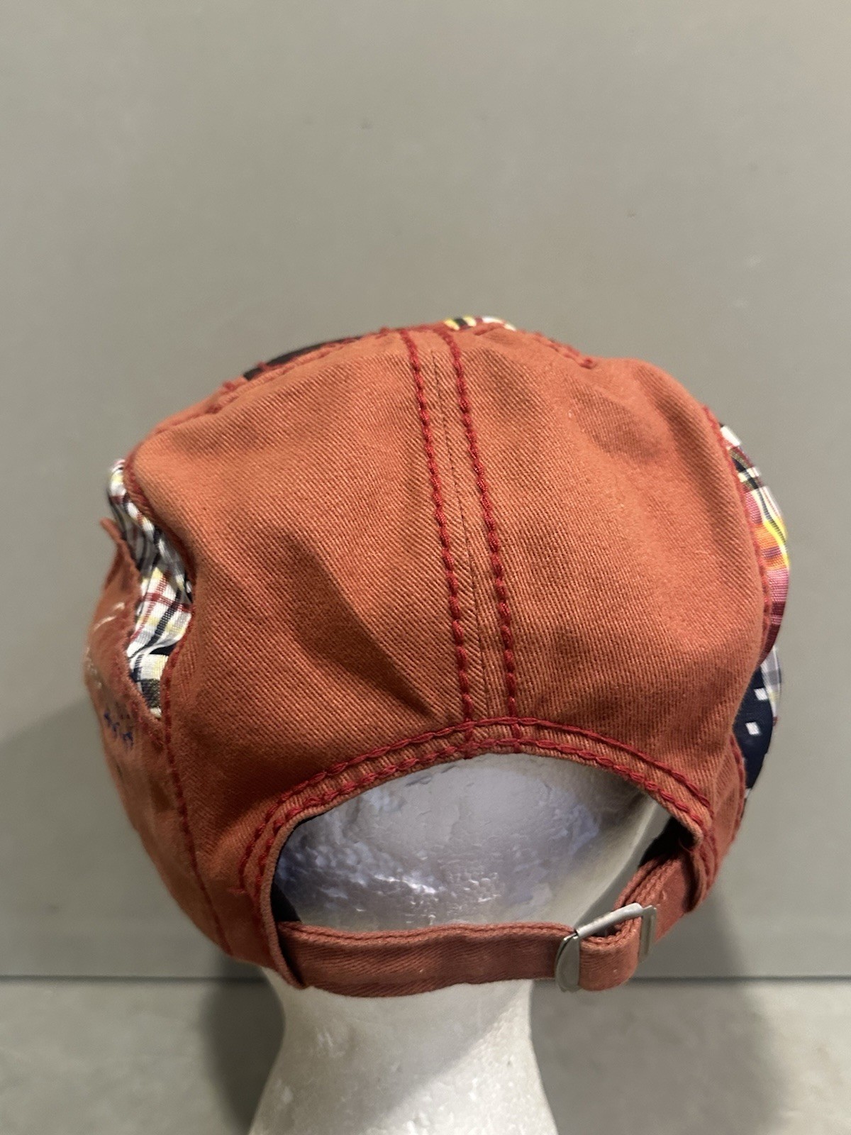 Jamont Patchwork Newsboy Hat One Size - image 4