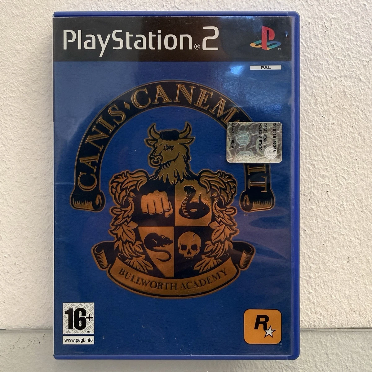 Notice Jeu PlayStation 2 - Canis Canem Edit (Bully) - Bon état - Manuel Seulement