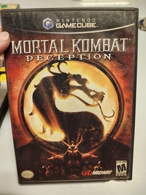 Mortal Kombat Deception Game for GameCube with Original Manual in Case
