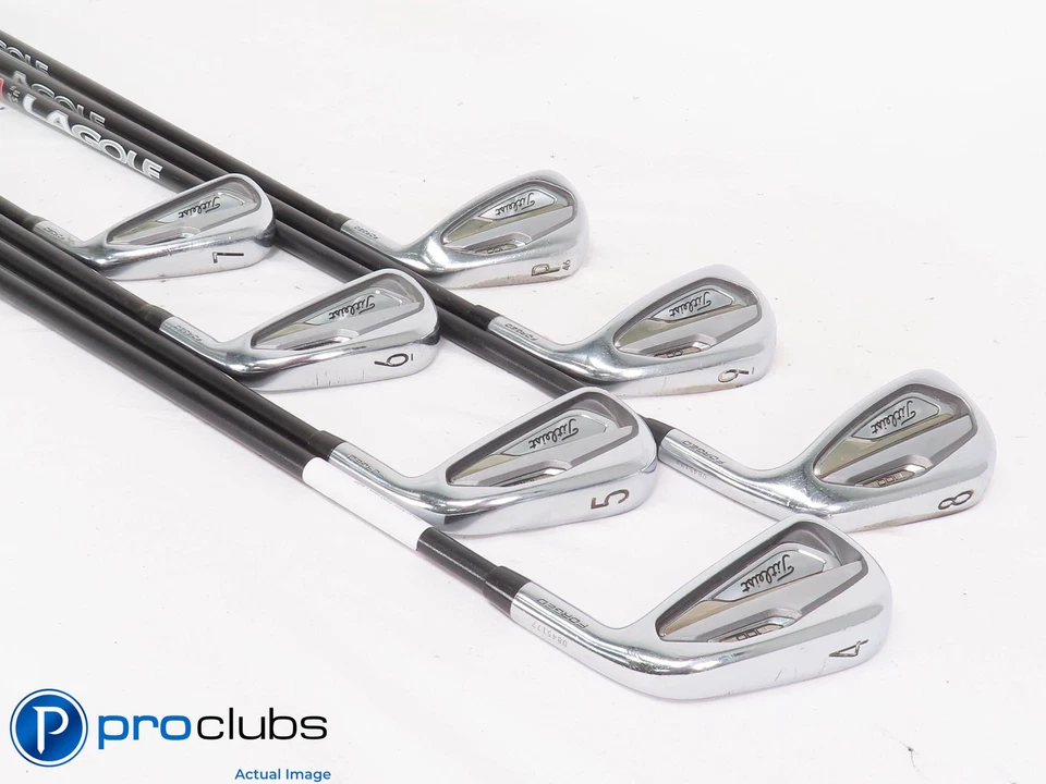 TITLEIST '2021 T100 IRONS 4-PW GRAPHITE LA GOLF L-SERIES 120 X-FLEX SHAFTS - Image 2 of 4