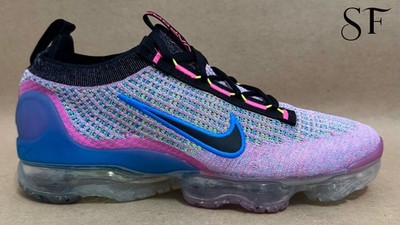 NIKE WMNS AIR VAPORMAX 2021 FLYKNIT NN PINK BLAST PURPLE (SZ 11.5-12) DX3369-600