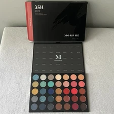 Morphe 35H Hot Spot Artistry Eyeshadow Palette 35 Shades New In Box