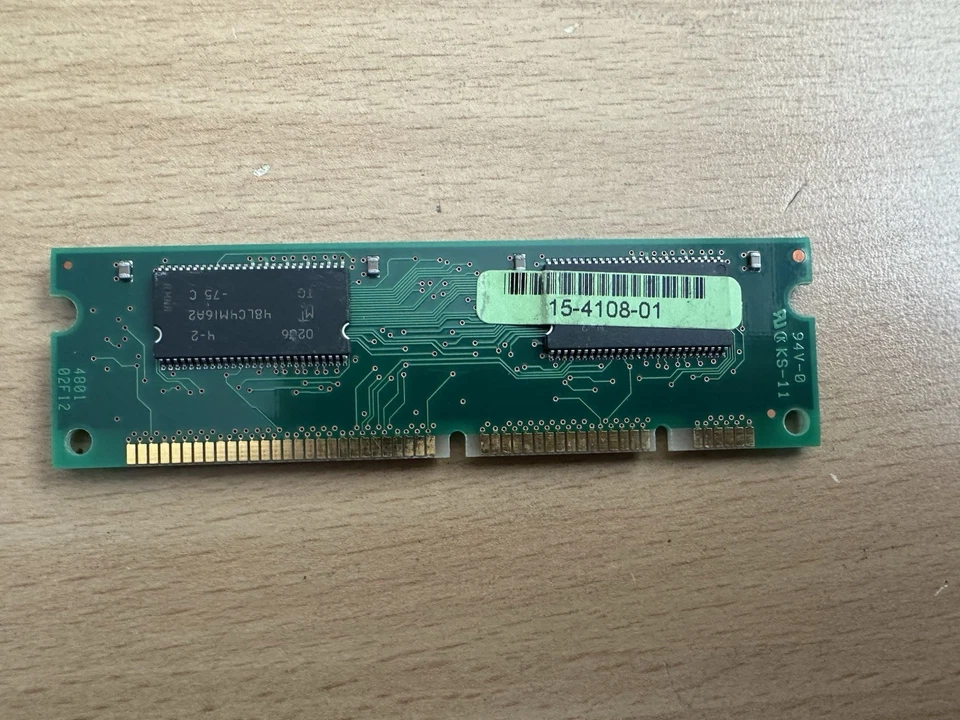 Cisco 15-4108-01 Cisco MEM2600XM-32D Cisco 32MB DRAM Memory Cisco 2600XM 32MB - Image 2 of 4
