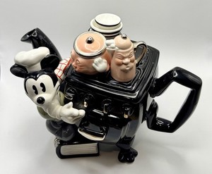 Disney Mickey Mouse Stove Teapot Paul Cardew England Limited Edition 2203/5000