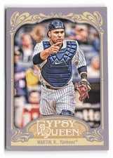 2012 Topps Gypsy Queen #5 Russell Martin New York Yankees