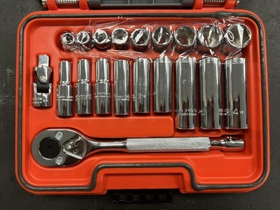 Proto Tools J52121S 3/8'' Drive 21 Piece SAE Socket Set (PD4057374)