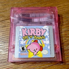 Nintendo Kirby Tilt 'n' Tumble Nintendo Game Boy Color Authentic, Working, Clean
