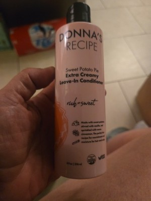 Donna's Recipe Sweet Potato Pie Extra Creamy Leave-In Conditioner 8 fl oz
