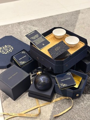 ULTRA RARE Harry Winston VIP Geschenk - Mid-Autumn Teeservice & Schmuckschatulle - NEU - Par