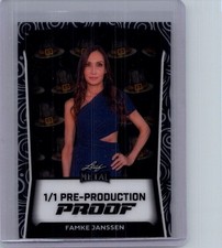 Famke Janssen 2024 Leaf 1/1 Pre Production Proof