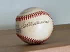 Ted Williams & Carl Yastrzemski Signed Vintage American League Baseball NICE!