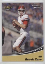 2014 Leaf Limited Edition Gold Derek Carr #4 Rookie RC 4nt