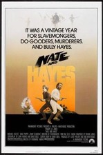 NATE AND HAYES 27x41 Original Movie Poster One Sheet TOMMY LEE JONES Rolled 1983