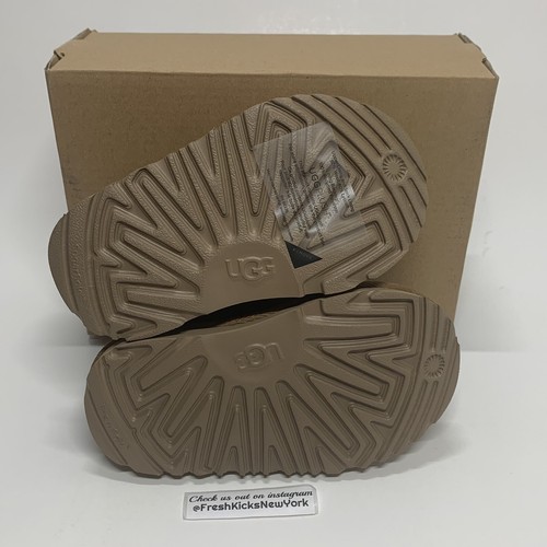 UGG Tasman II Slipper Chestnut Toddler Size 7c New 1019066T CHE Brown Suede TD - Picture 8 of 9