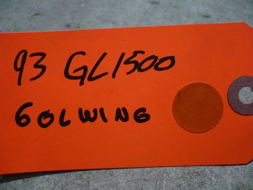 HONDA 1993 93 GL 1500 GOLDWING ASPENCADE REAR PASSENGER BACKREST BACK REST OEM - Picture 22 of 23