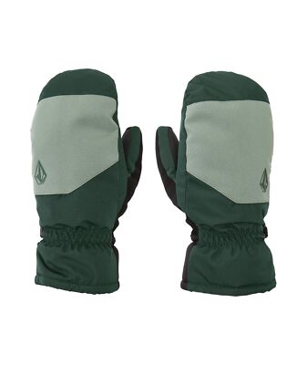 Volcom Upland Women's Winter Mittens, Lichen Green, Medium