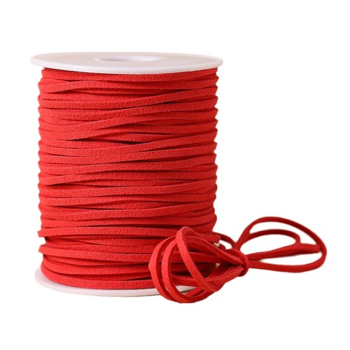 43 Metre Faux Suede Braided Cord Rope for Beading Wrapping Crafts DIY Projects - Picture 32 of 56
