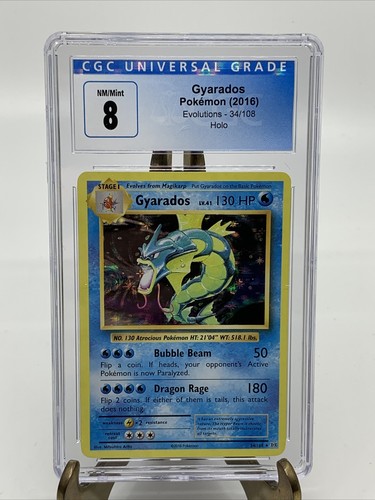 Gyarados graded CGC 8 for sale on eBay