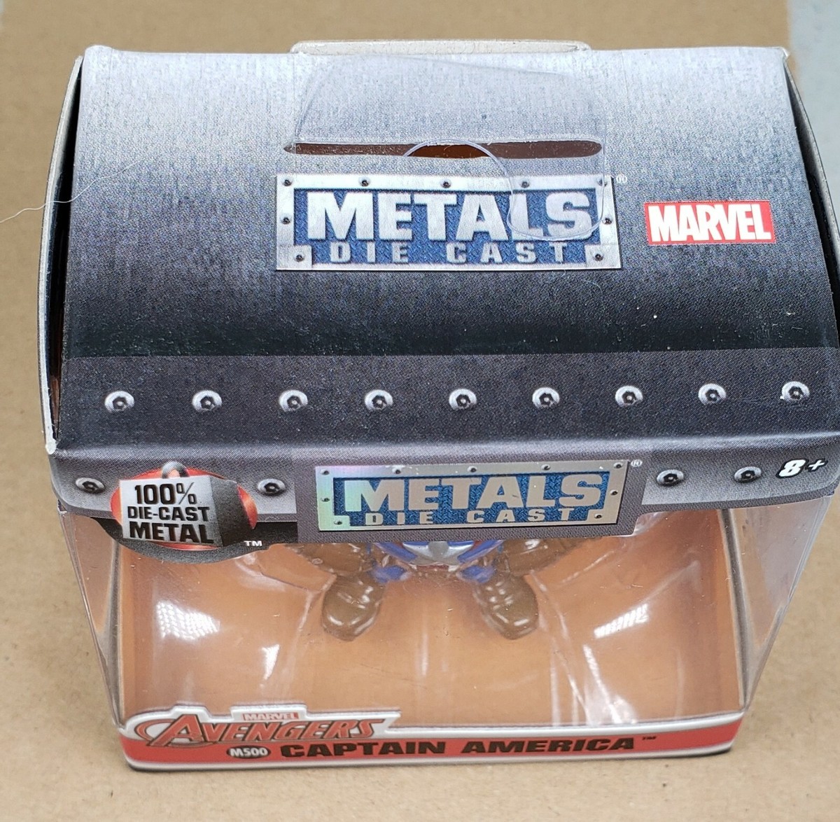 Jada Marvel Die-Cast Metals Captain America 2.5