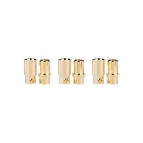 JRP 8mm Bullet Connectors, 3 pairs JRP - Picture 1 of 1