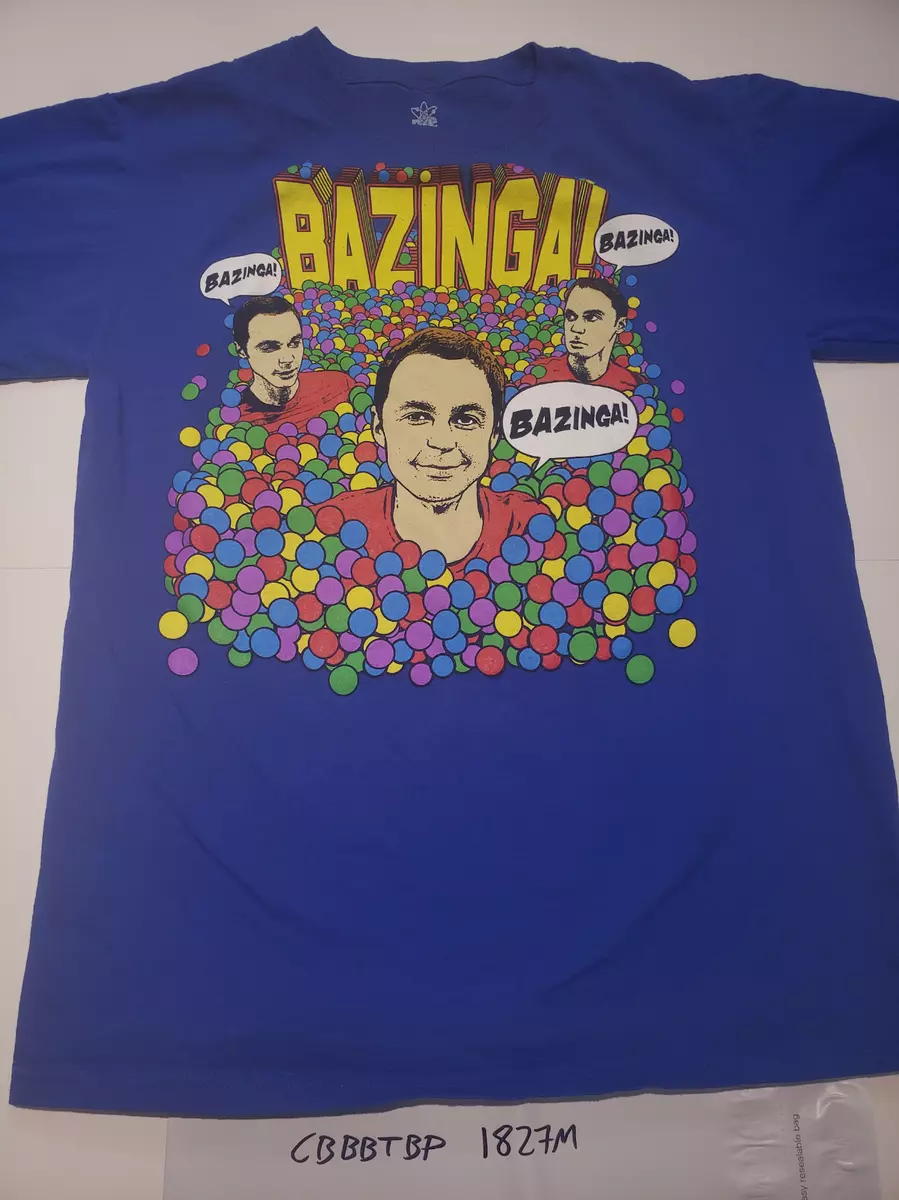 T shirt bazinga sheldon outlet